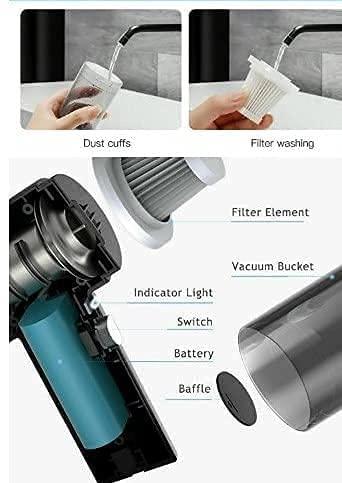 Vacuum Suction Cleaner- Portable Air Duster Wireless
